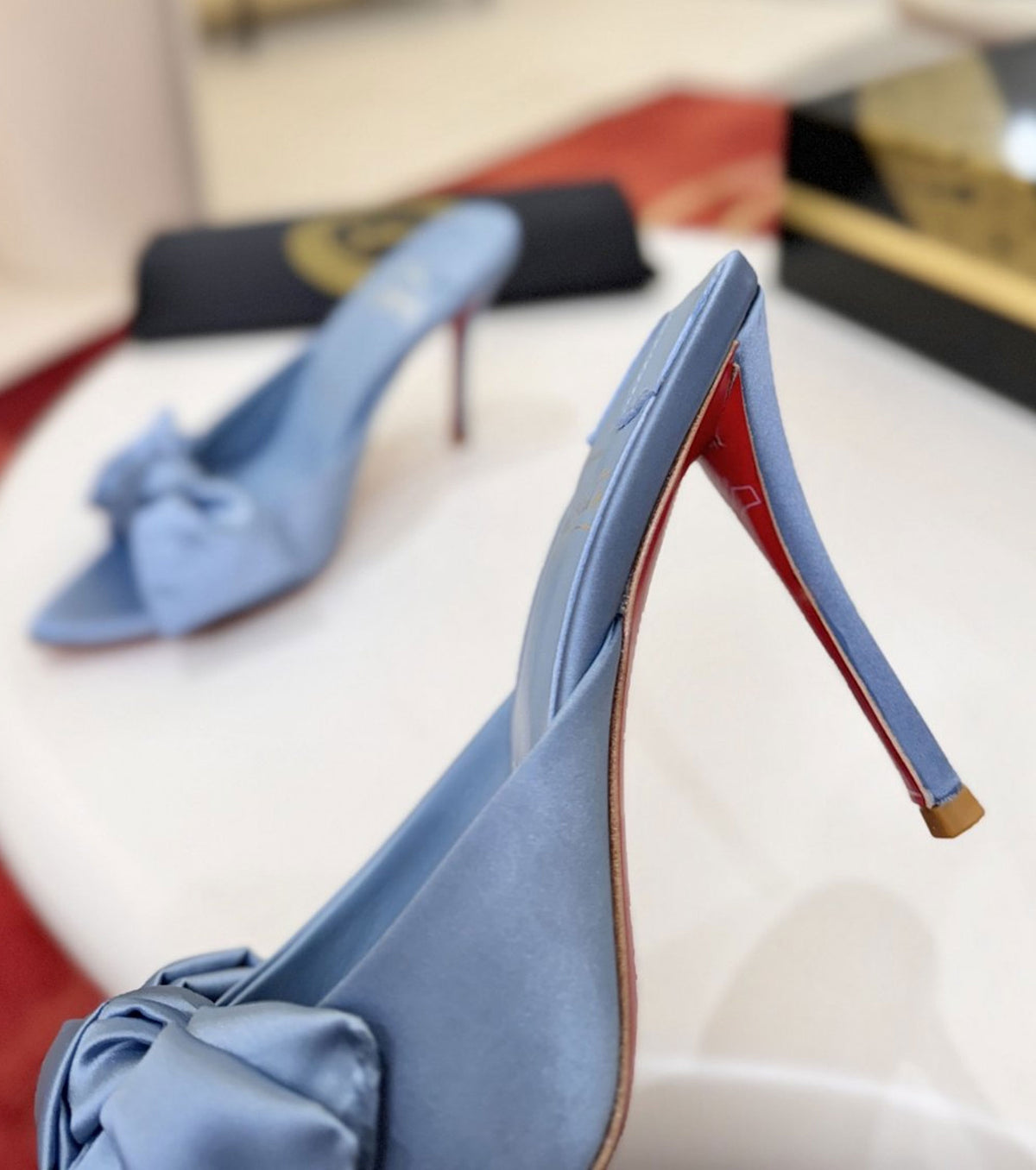 Satin Sandals