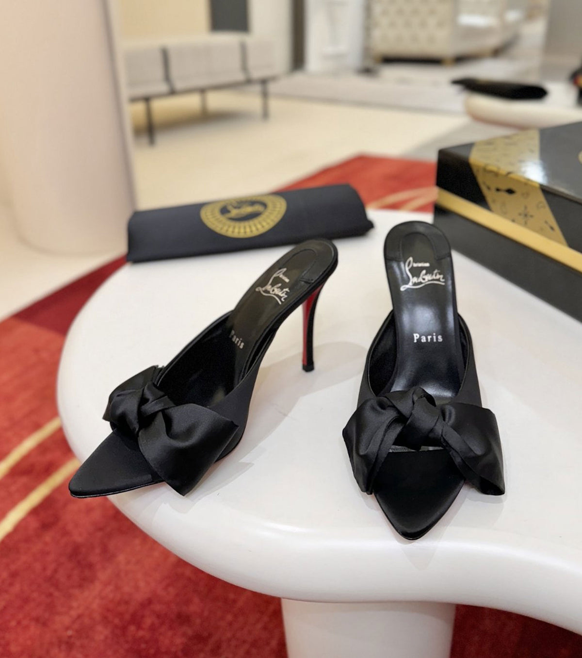 Satin Sandals