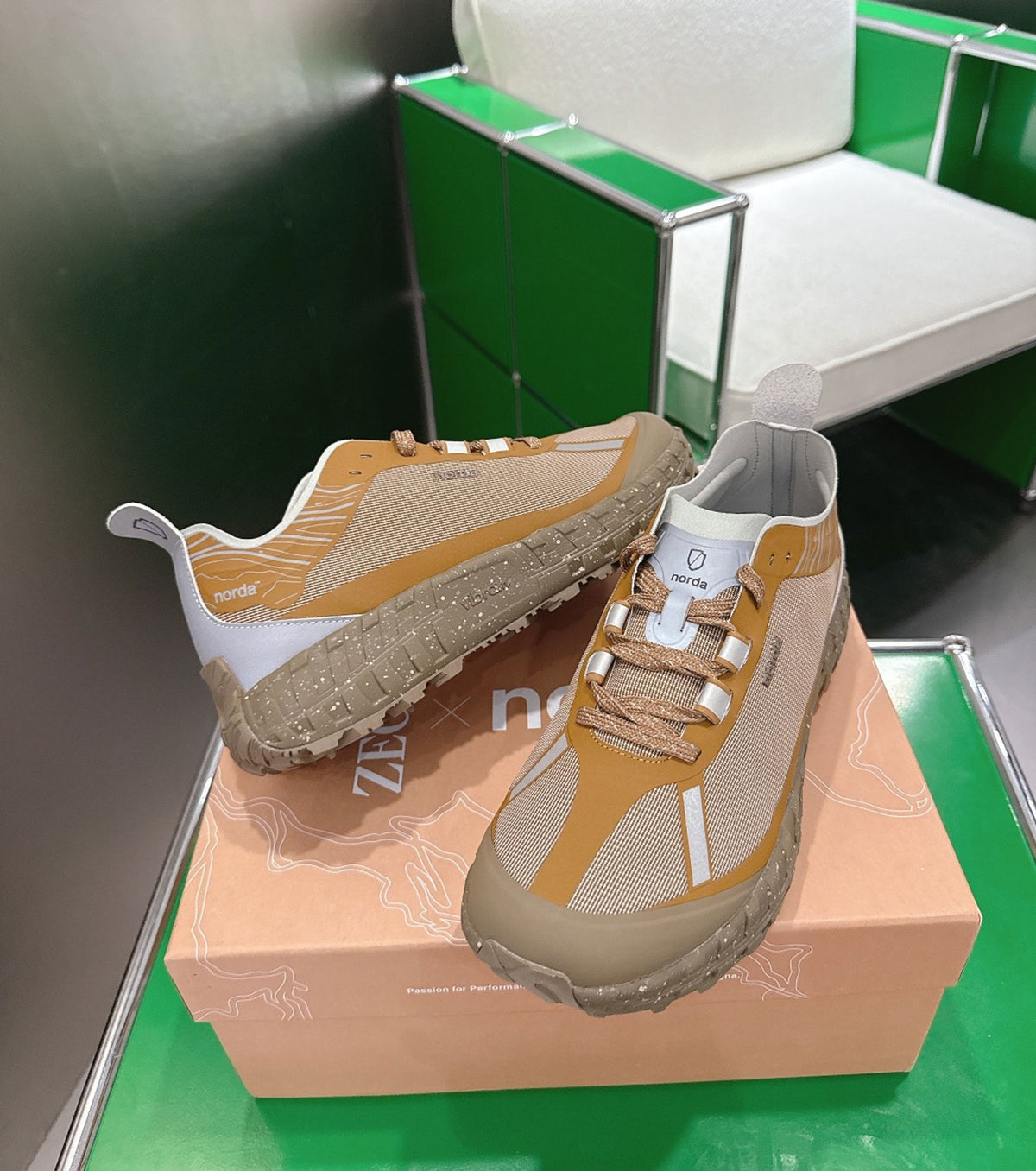 Technical Fabric Sneakers