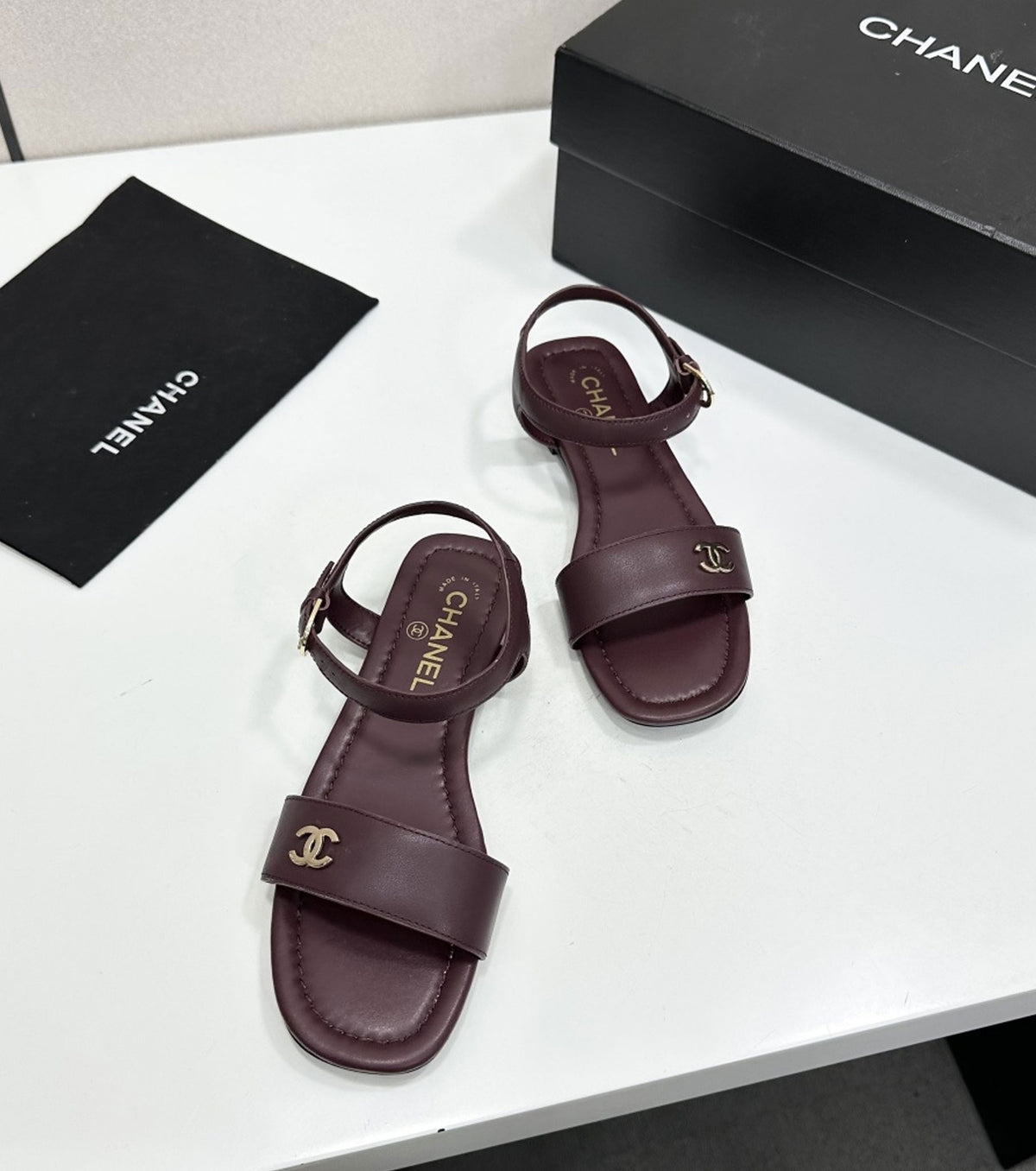 Leather sandal