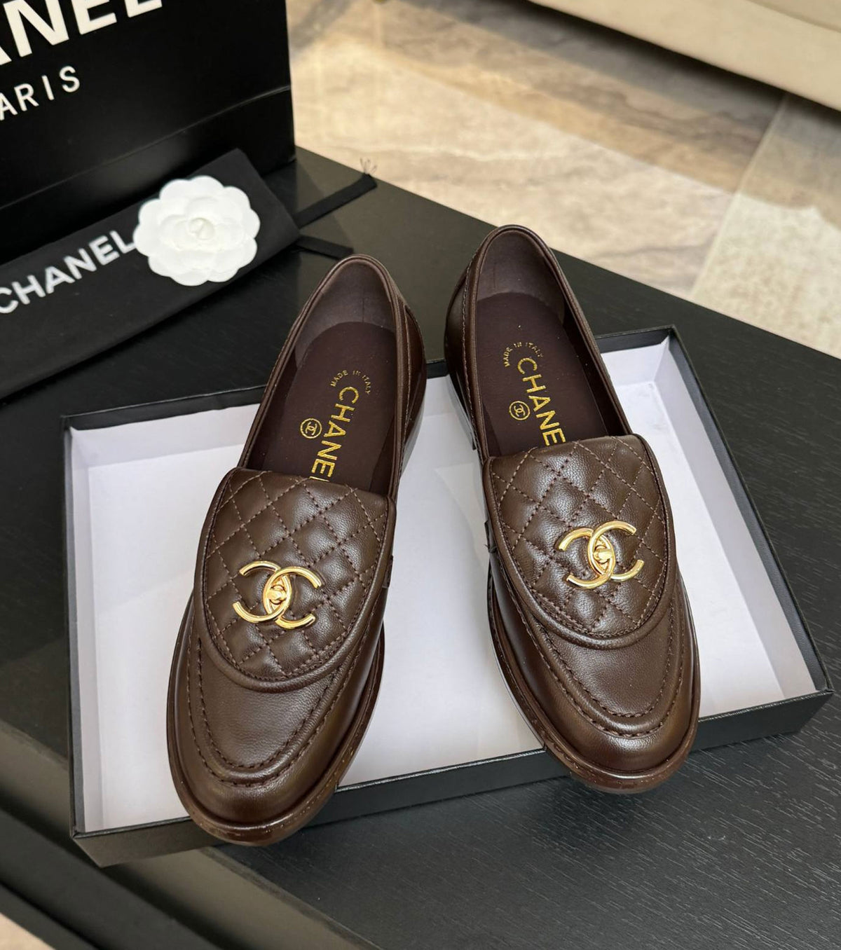 Leather Loafers