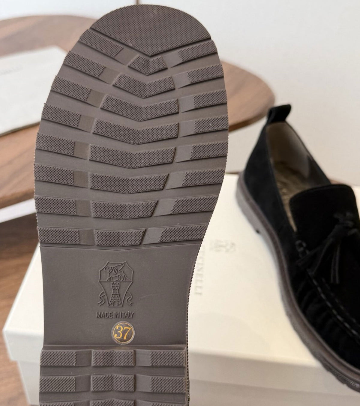 Suede Loafers