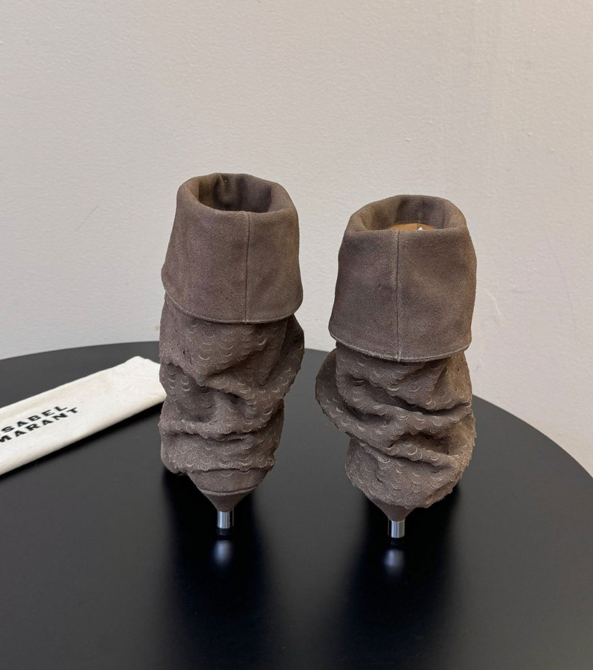 Suede boots