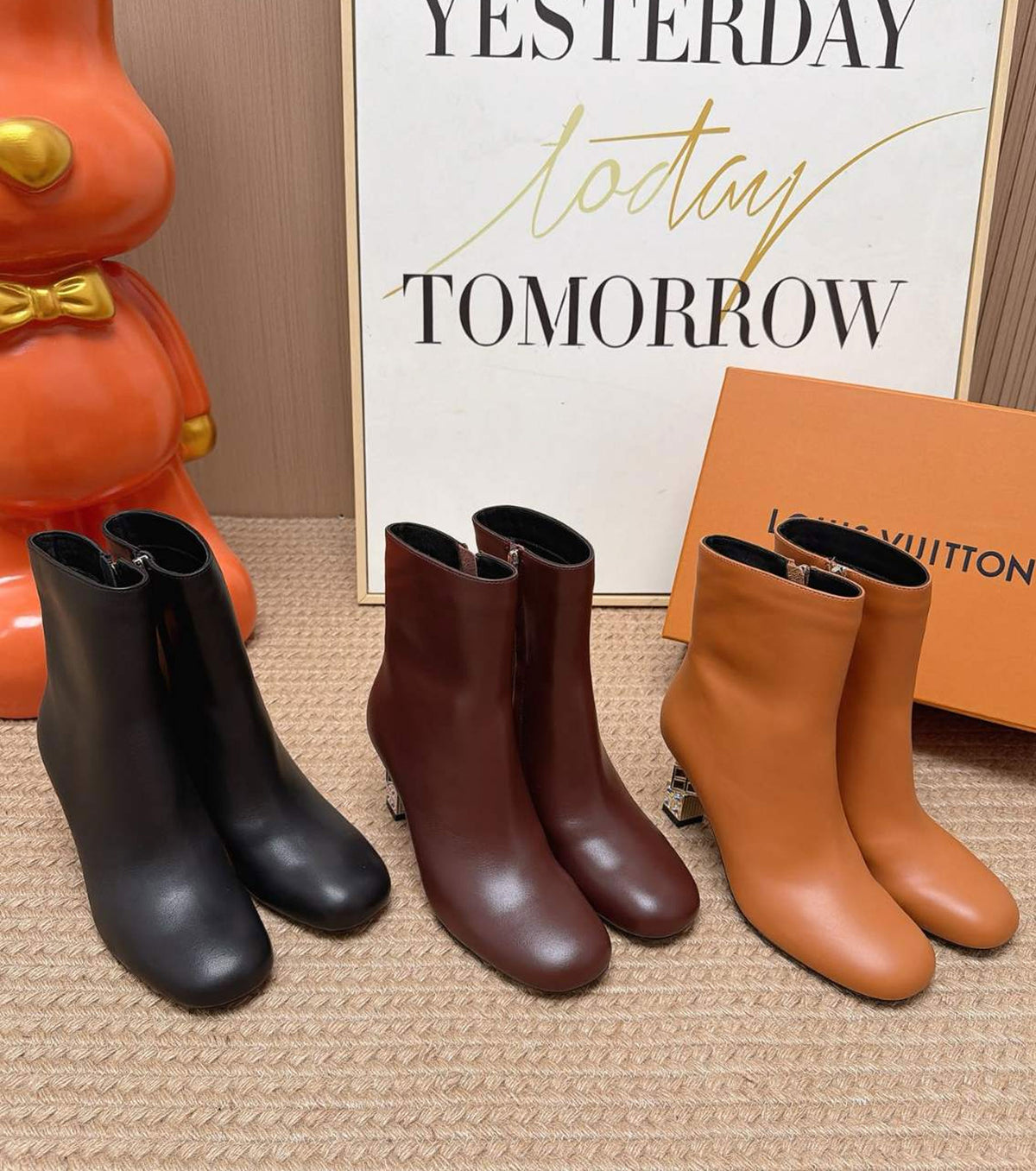 Leather Ankle Boots