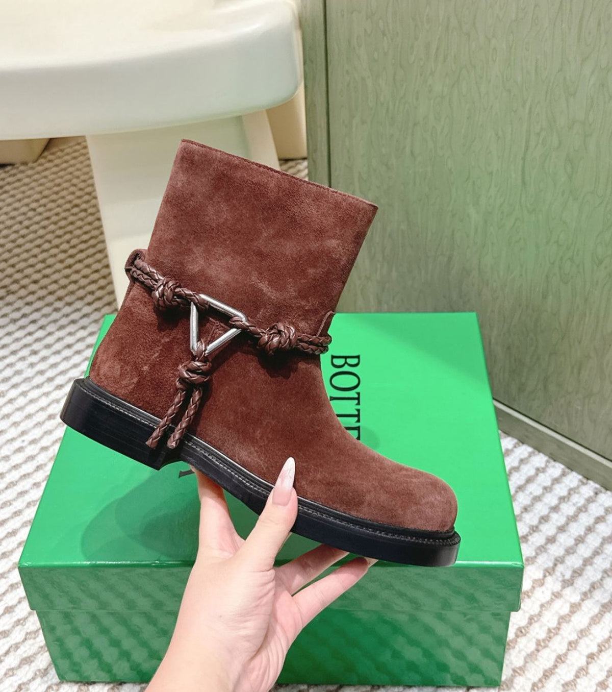 Suede Ankle Boots