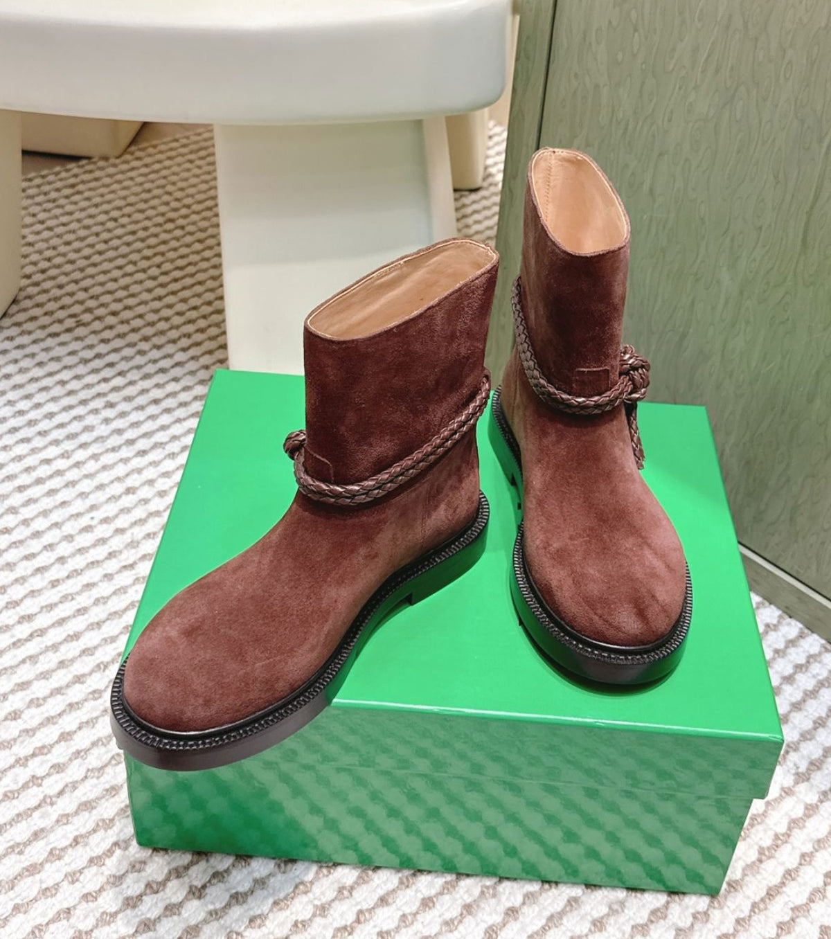 Suede Ankle Boots