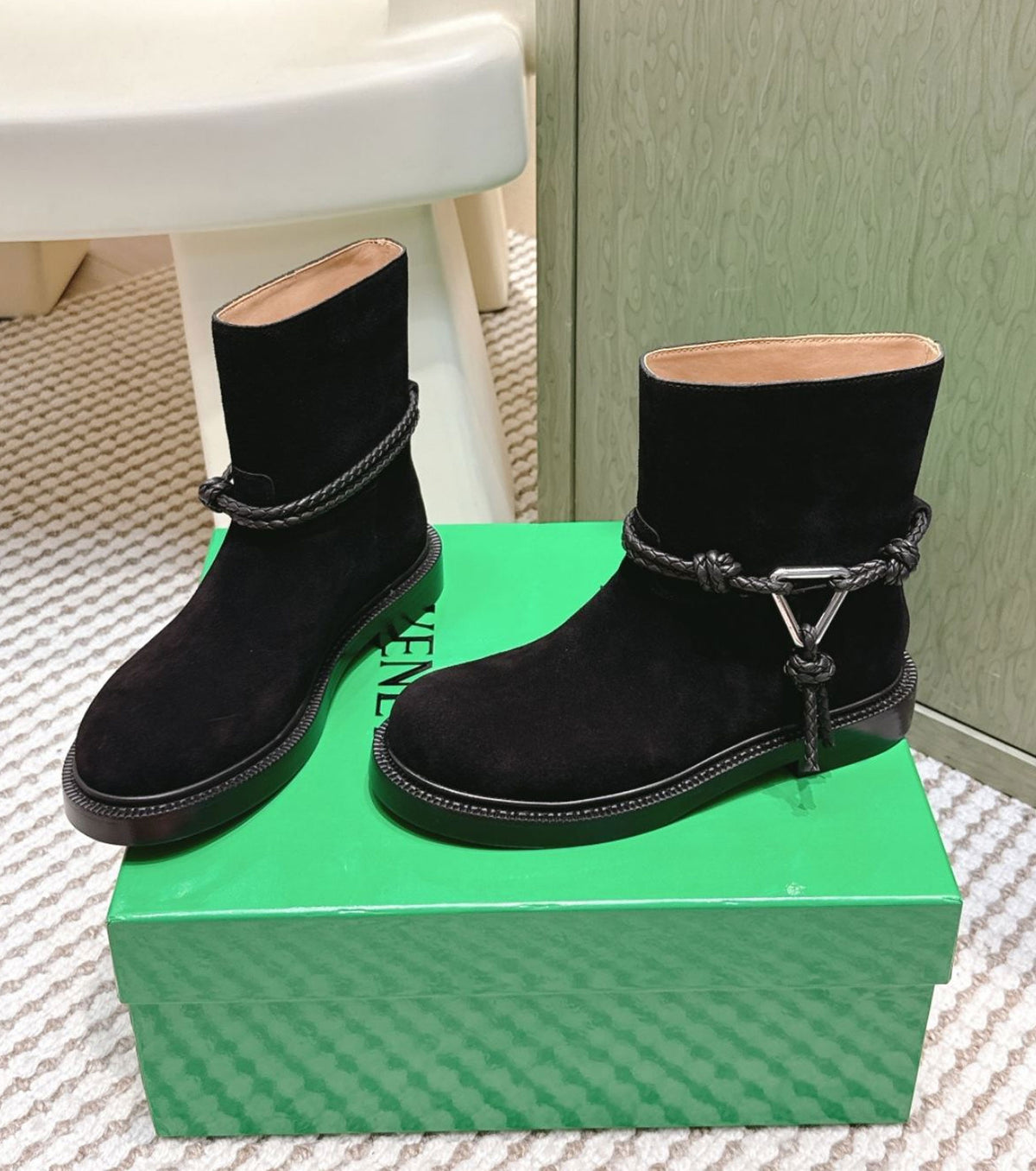 Suede Ankle Boots