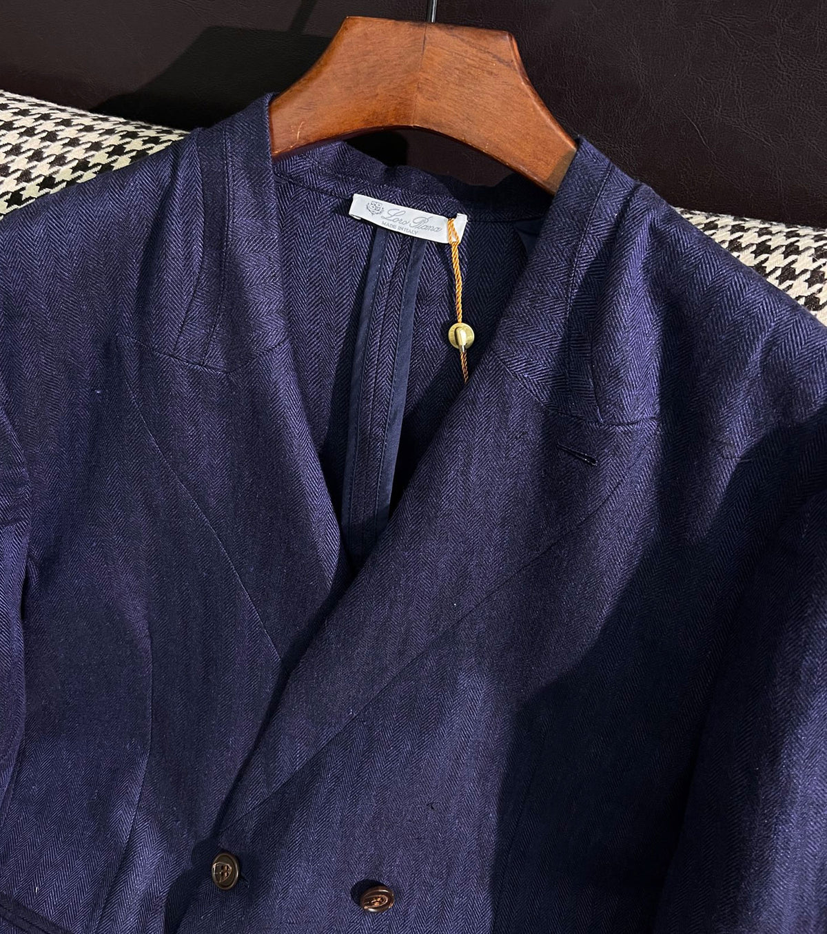 Men linen blazer
