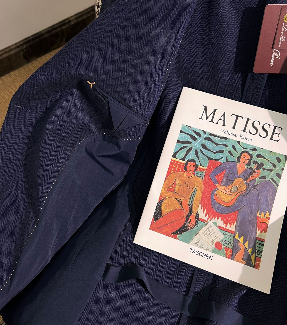 Men linen blazer