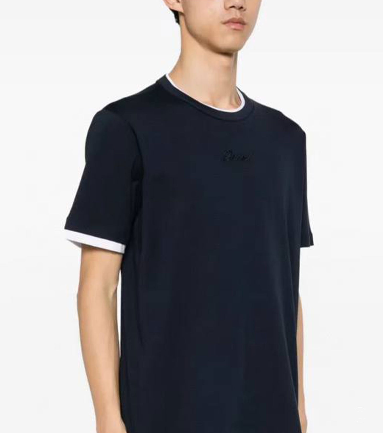 Logo-Embroidered Cotton T-shirt