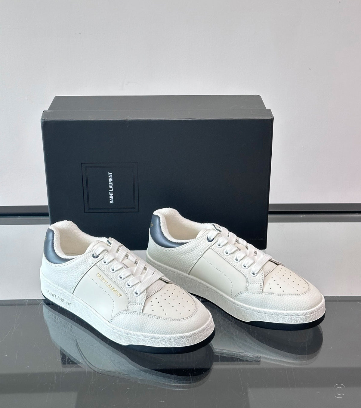 61 Perforated Leather Sneakers