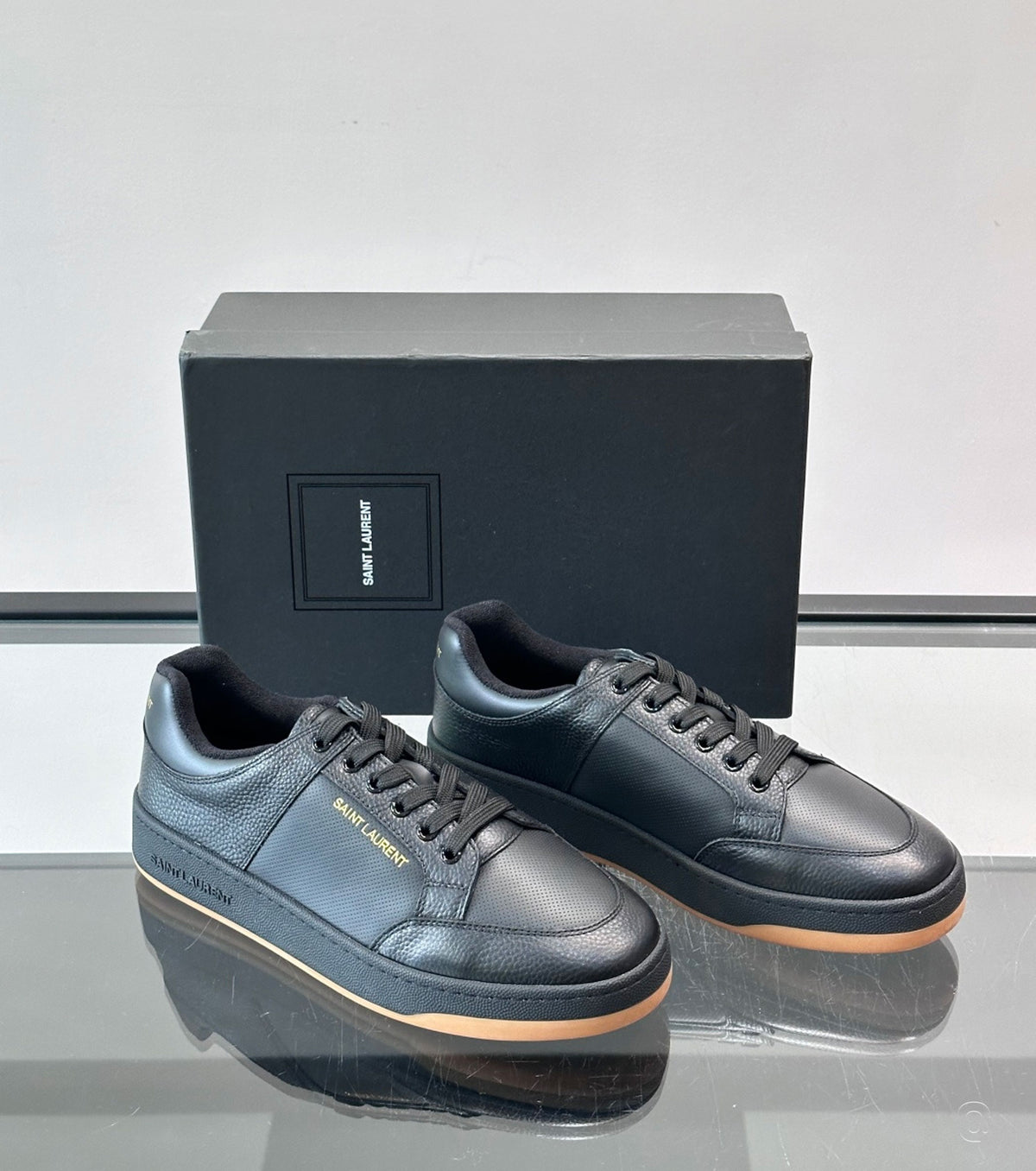 61 Perforated Leather Sneakers