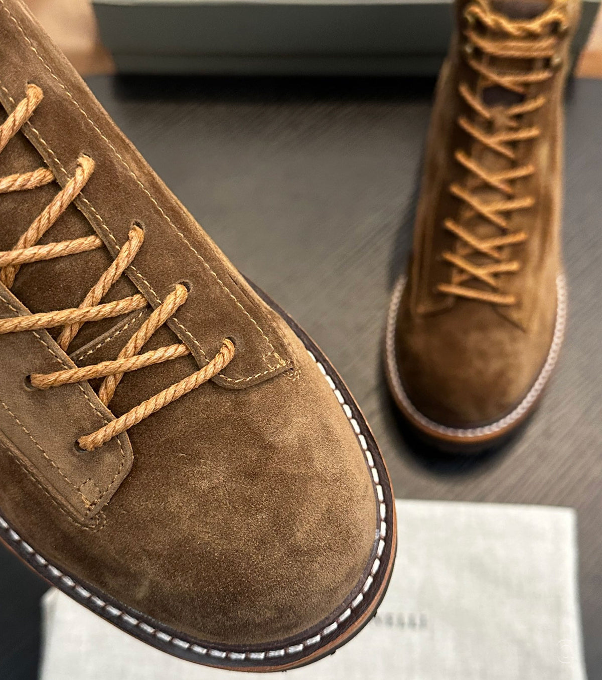 Suede urban outdoor boots