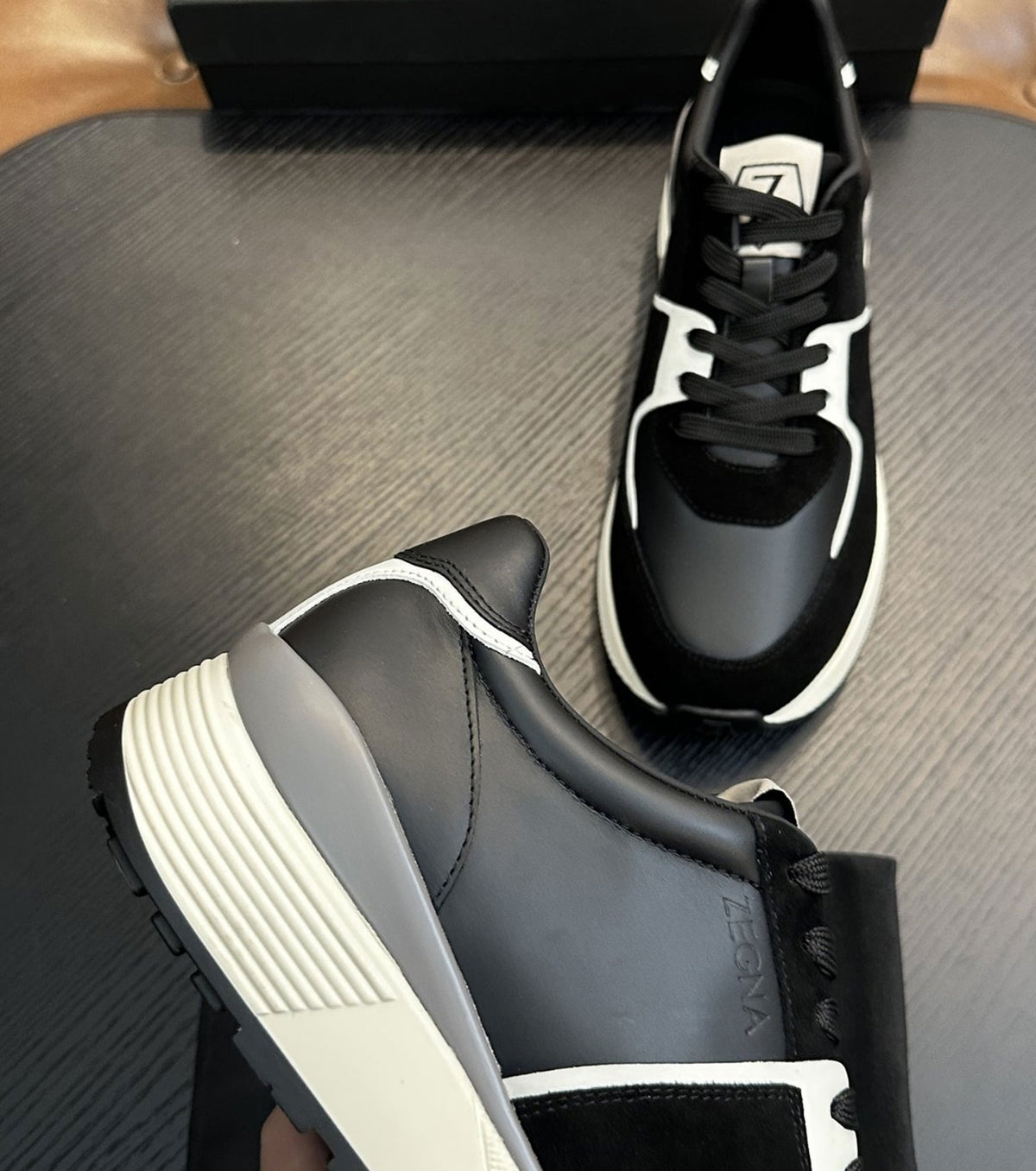 Кожени Маратонки