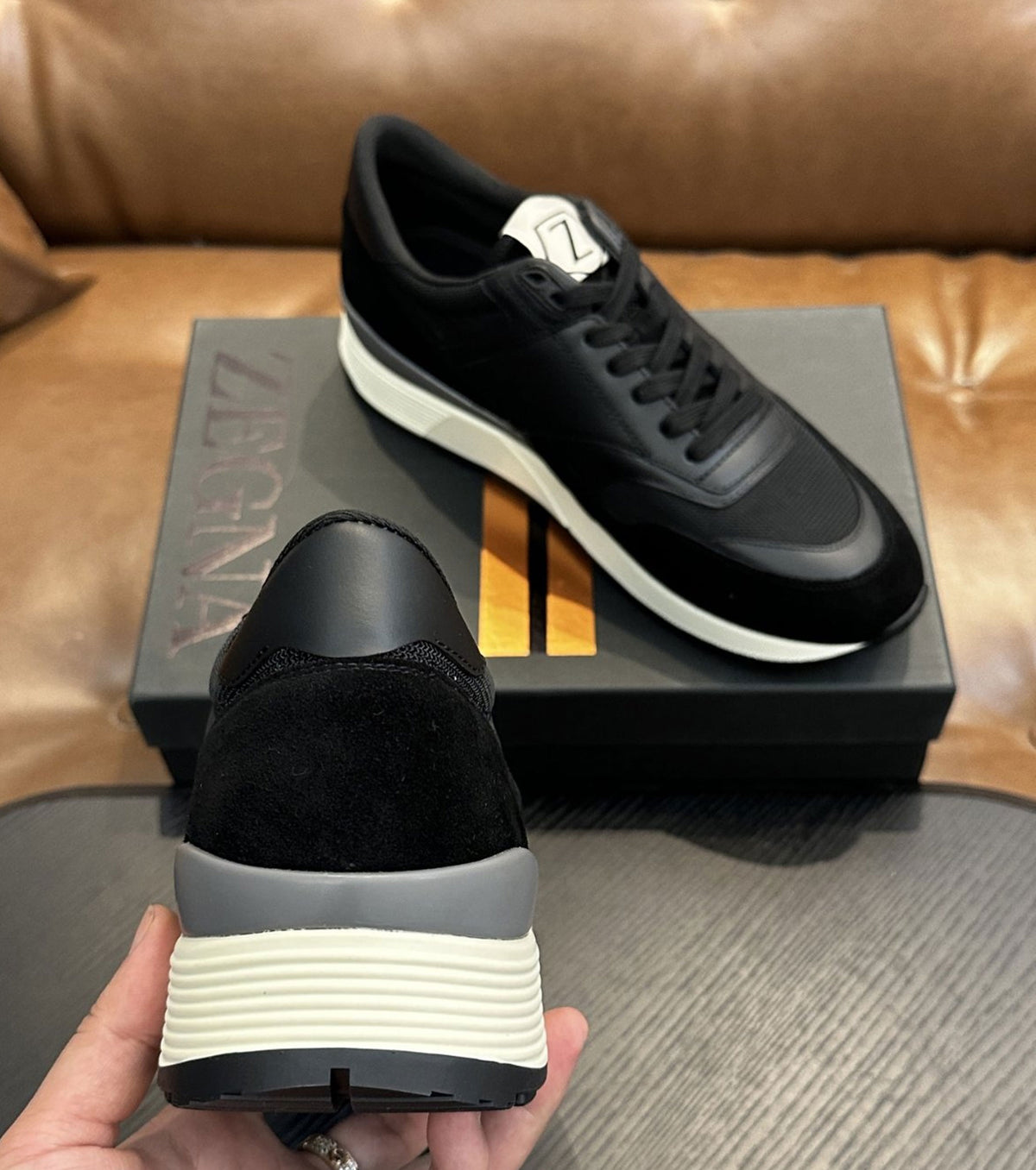 Кожени Маратонки