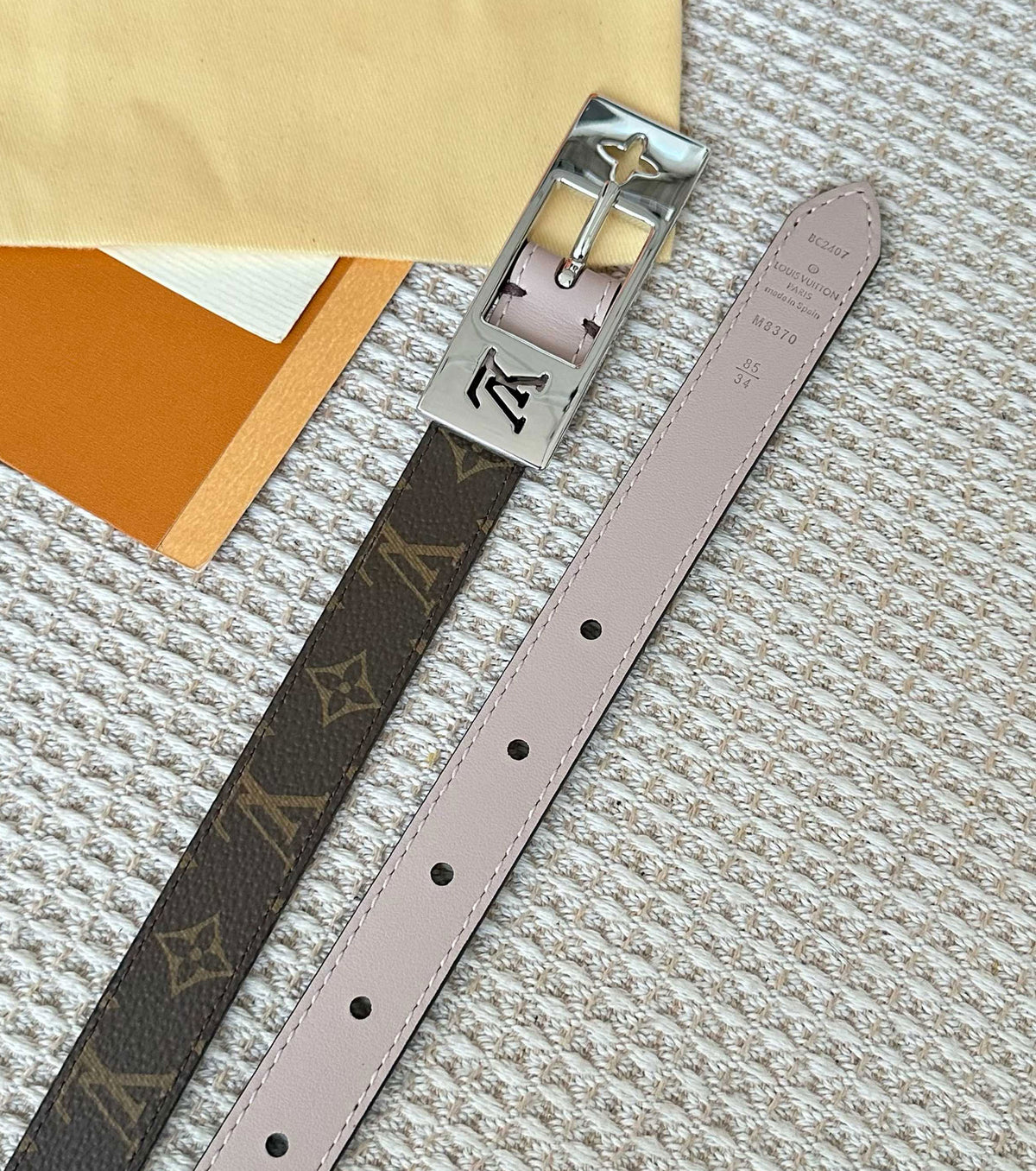 Дамски двустранен колан Duo 20 мм