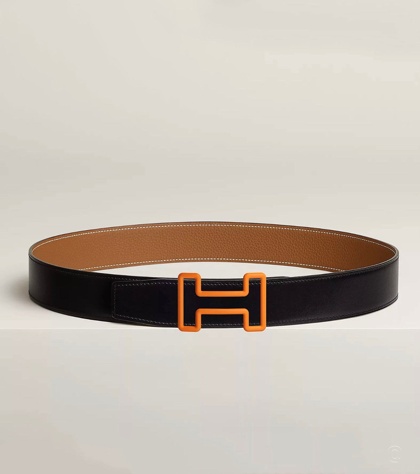 Tonight Color belt buckle & Reversible leather strap 38 mm