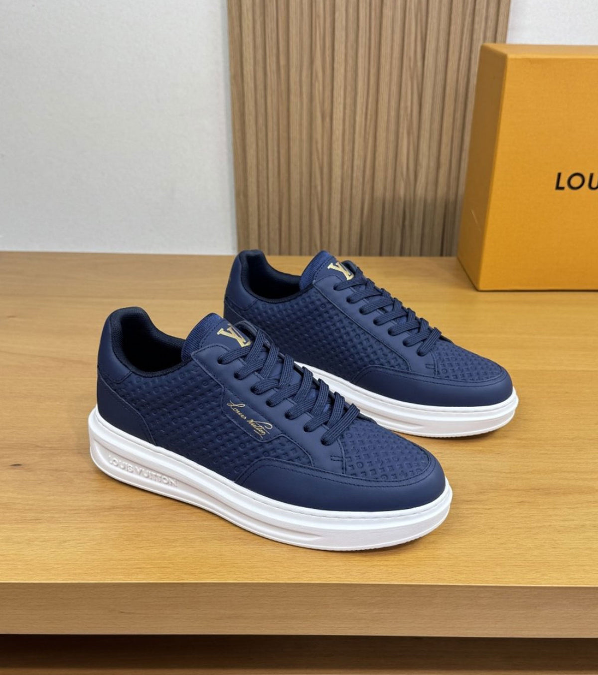 Кожени маратонки