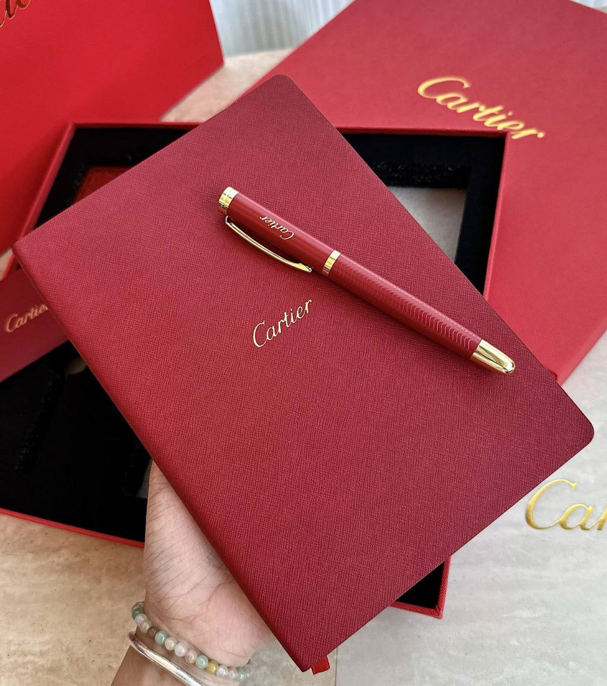 Комплект тефтер и химикалка