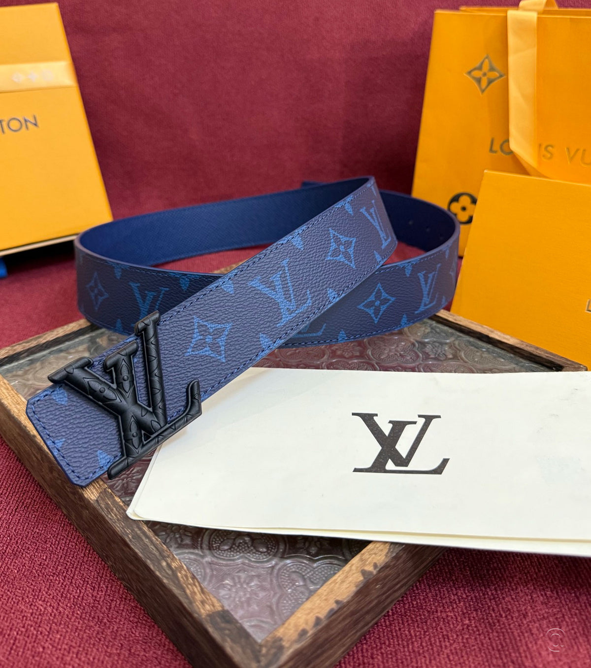 Initiales 40mm Reversible Belt