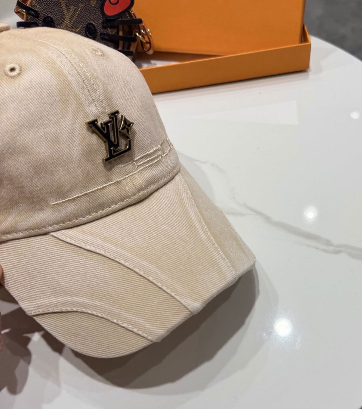 Дънкова бейзболна шапка