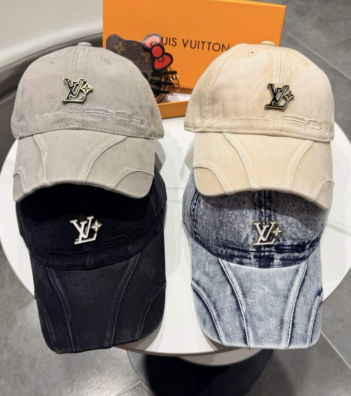 Дънкова бейзболна шапка