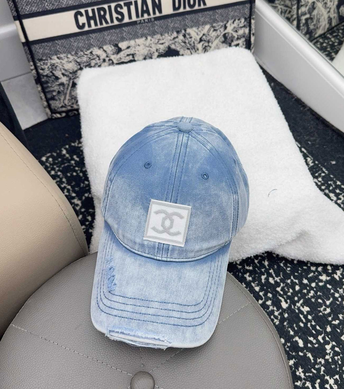 Дънкова бейзболна шапка