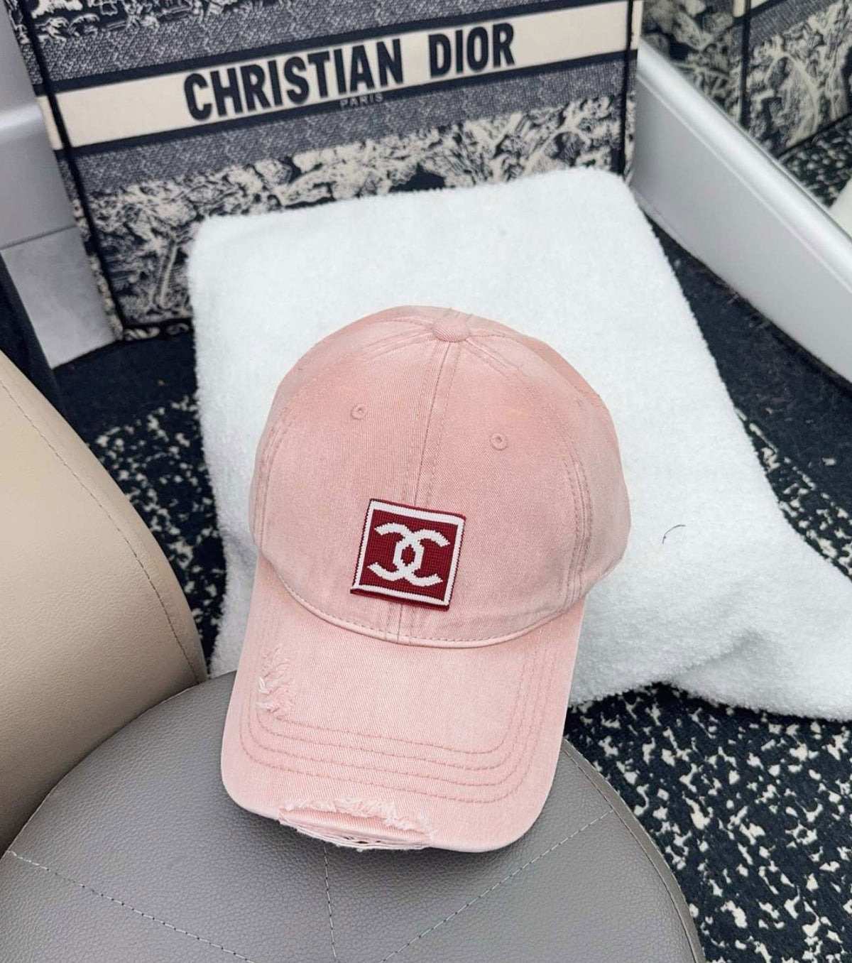 Дънкова бейзболна шапка