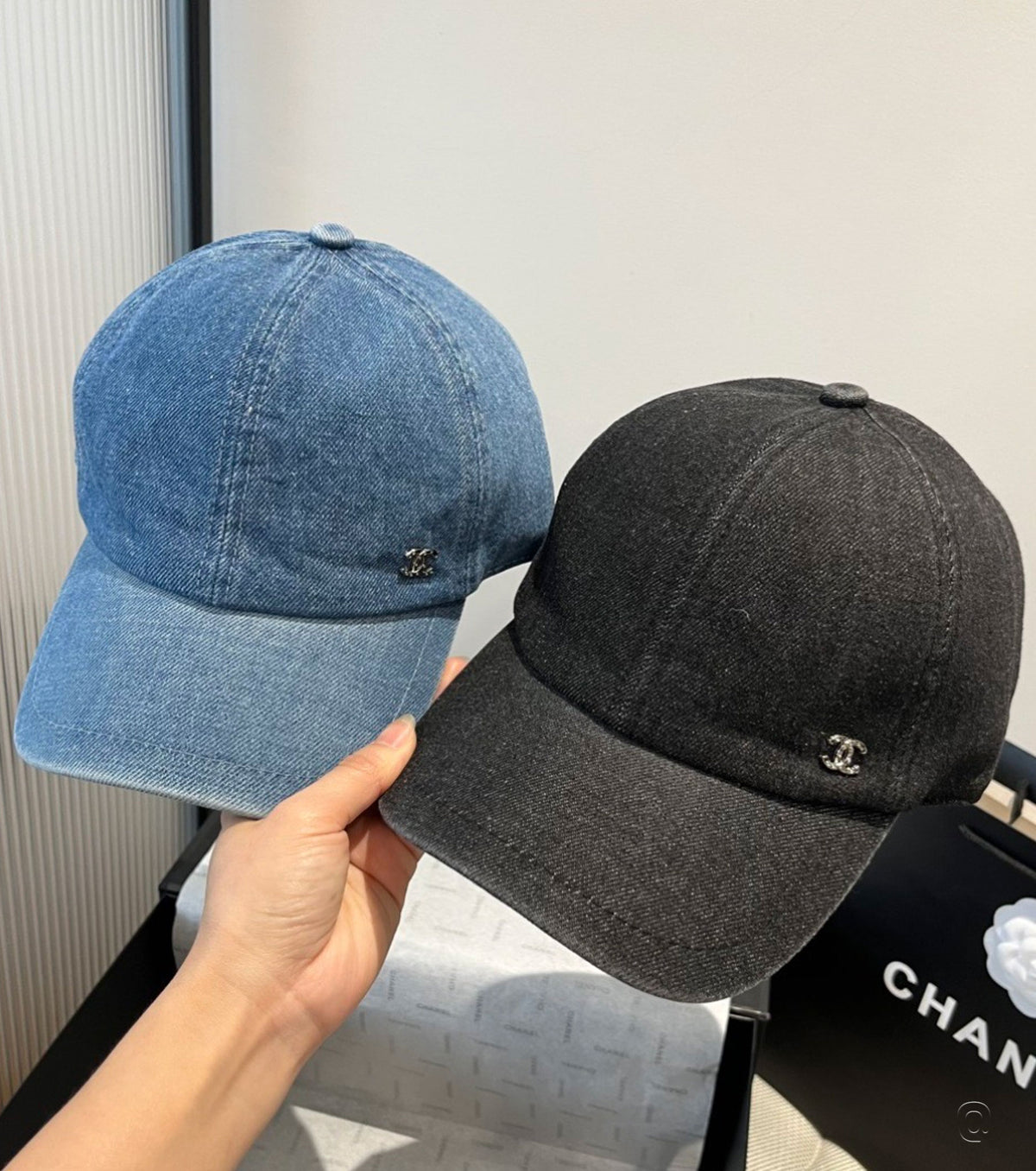 Дънкова бейзболна шапка