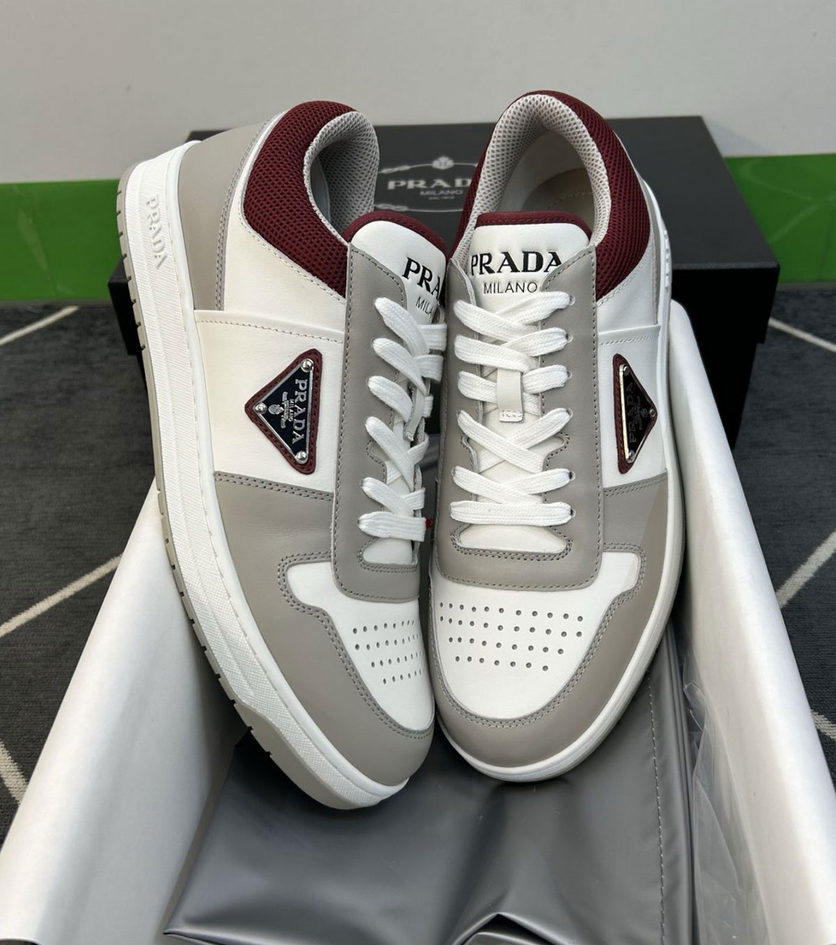 Кожени маратонки