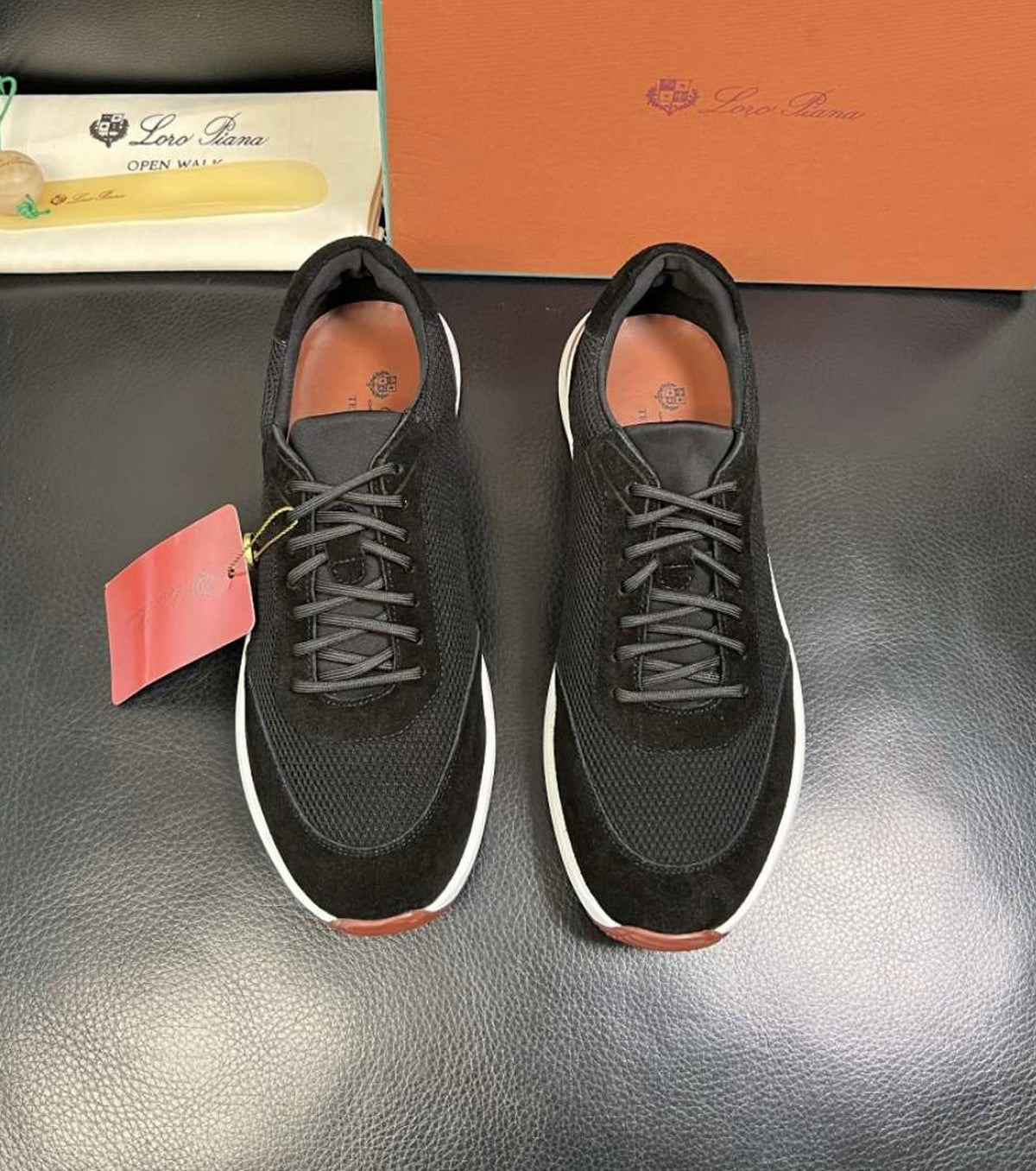 Кожени маратонки