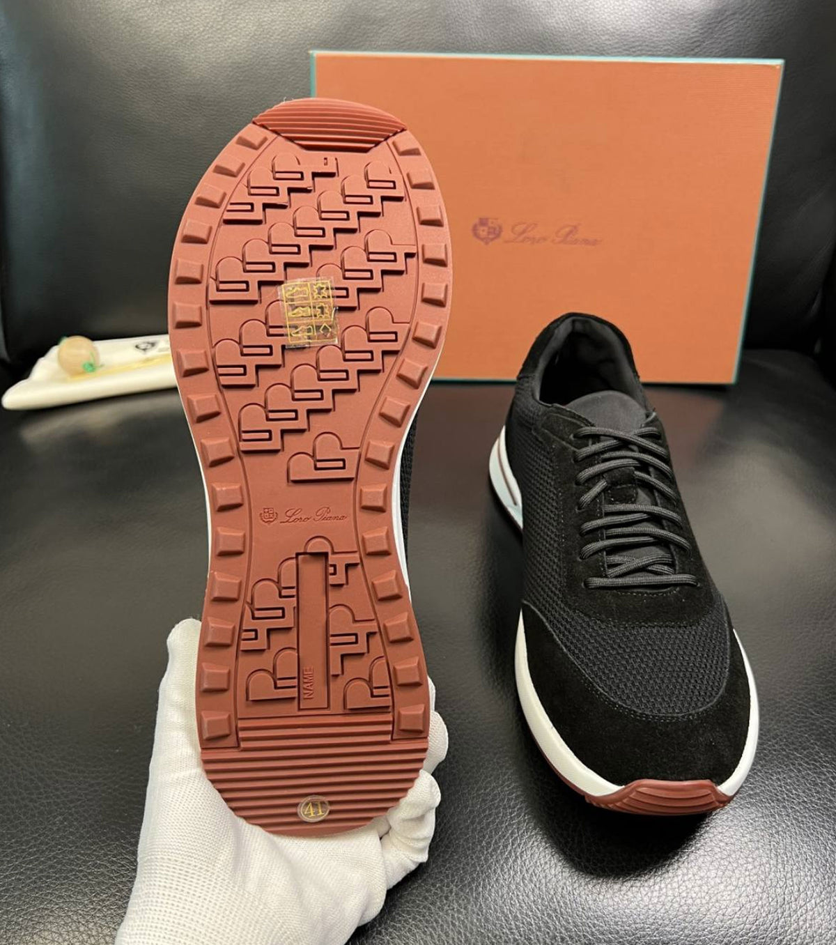 Кожени маратонки