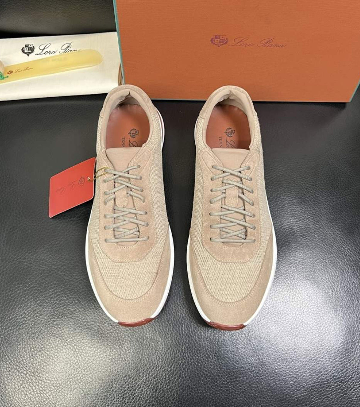 Кожени маратонки