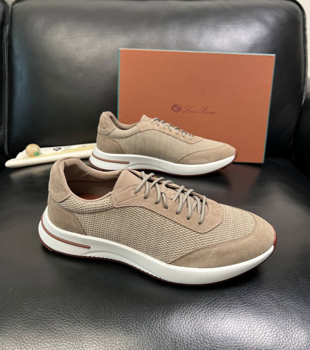 Кожени маратонки