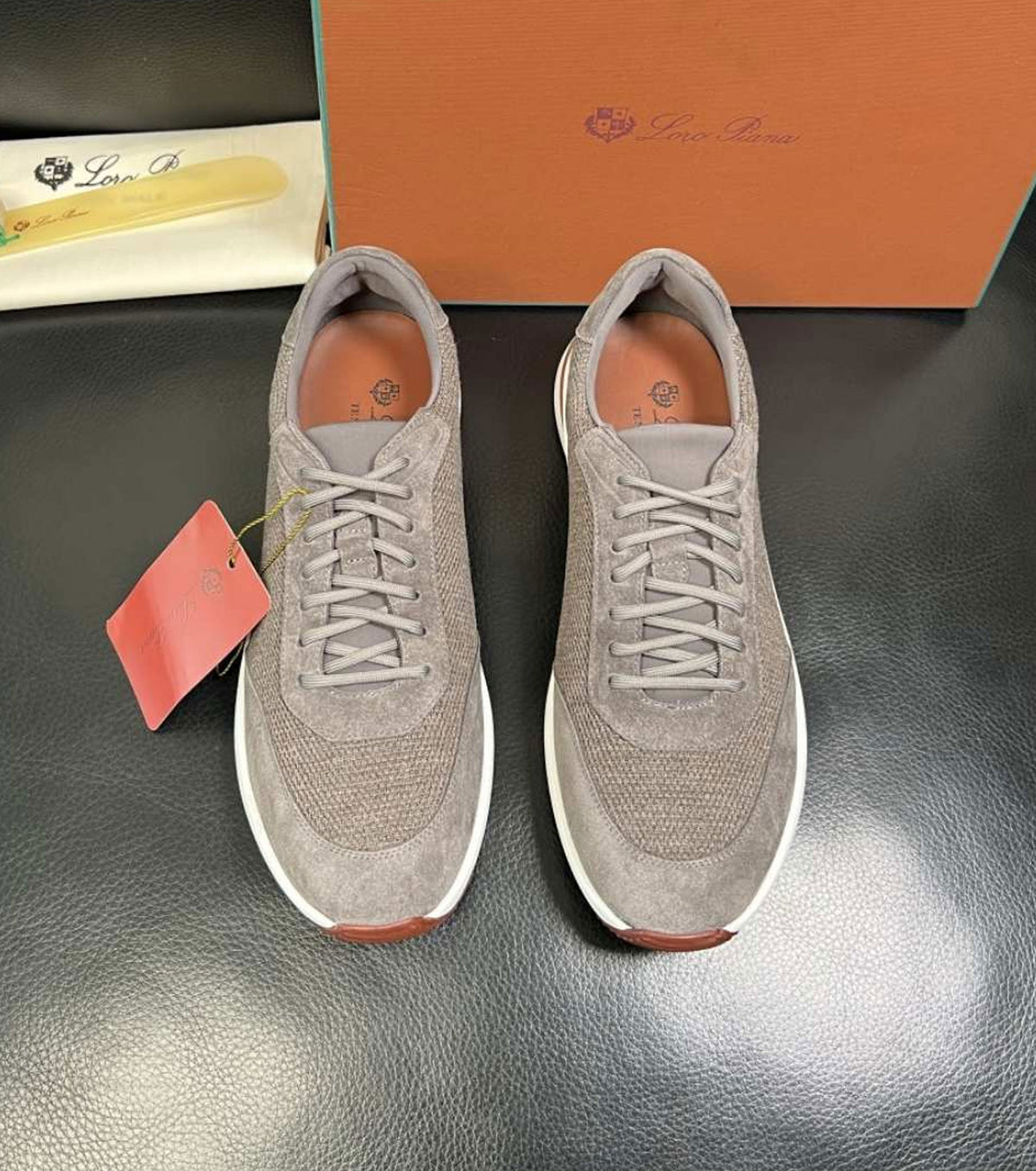 Кожени маратонки