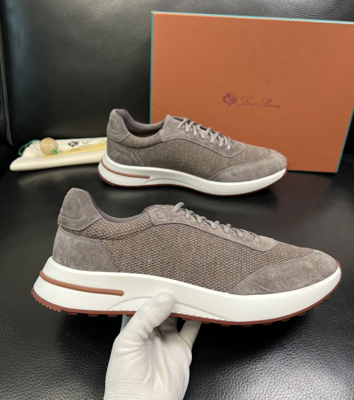 Кожени маратонки