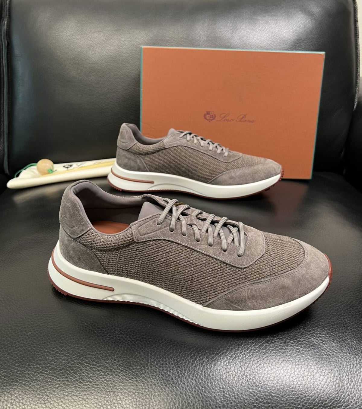 Кожени маратонки