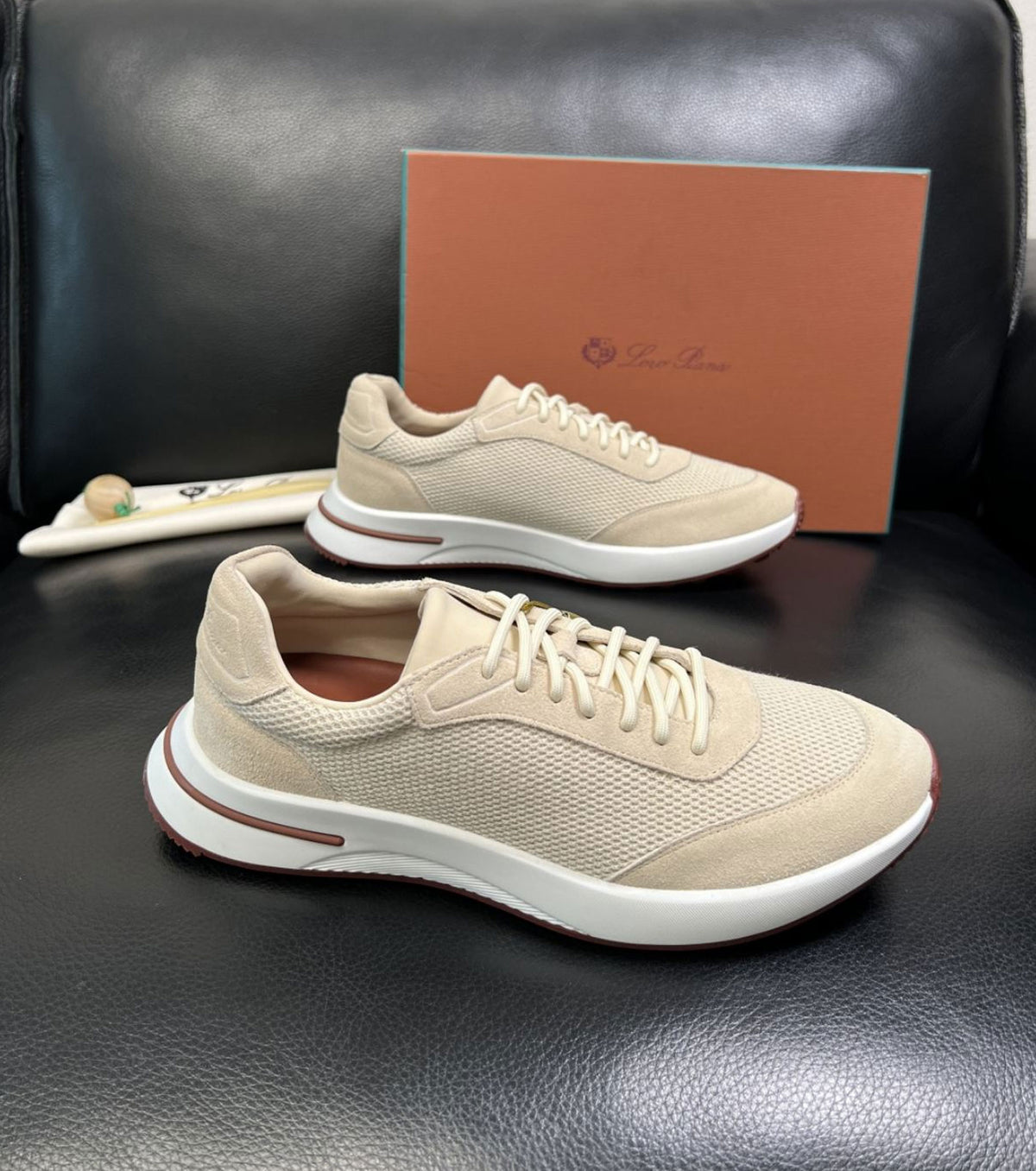 Кожени маратонки