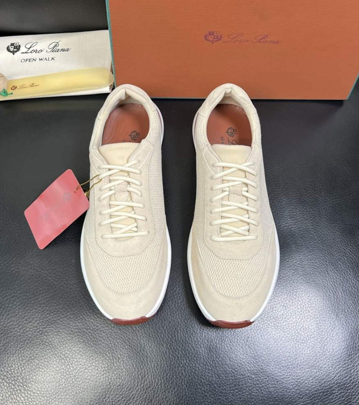 Кожени маратонки