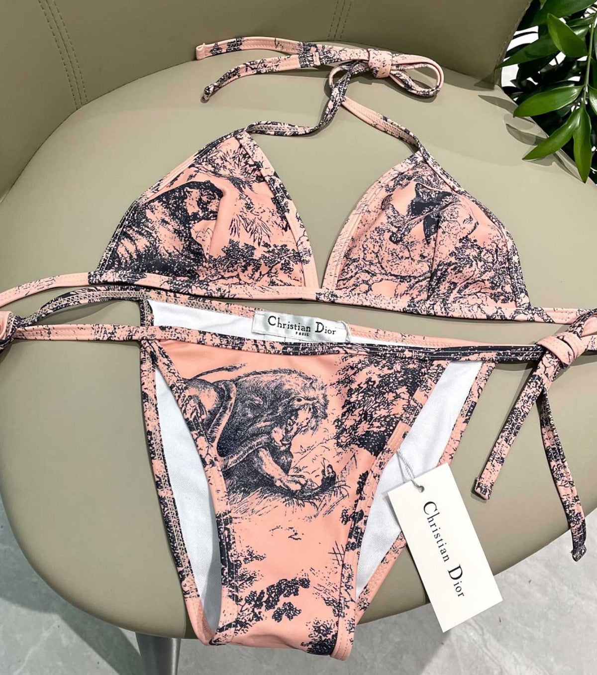 Бански от три части