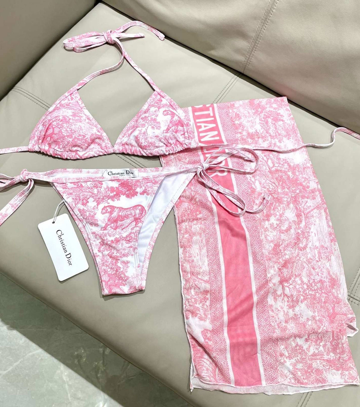 Бански от три части