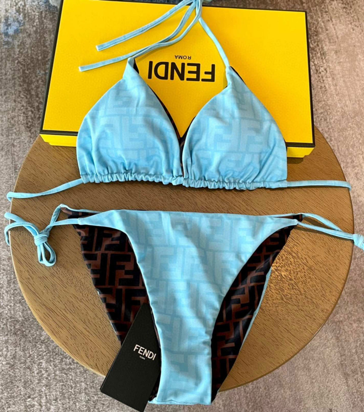 Бански от две части