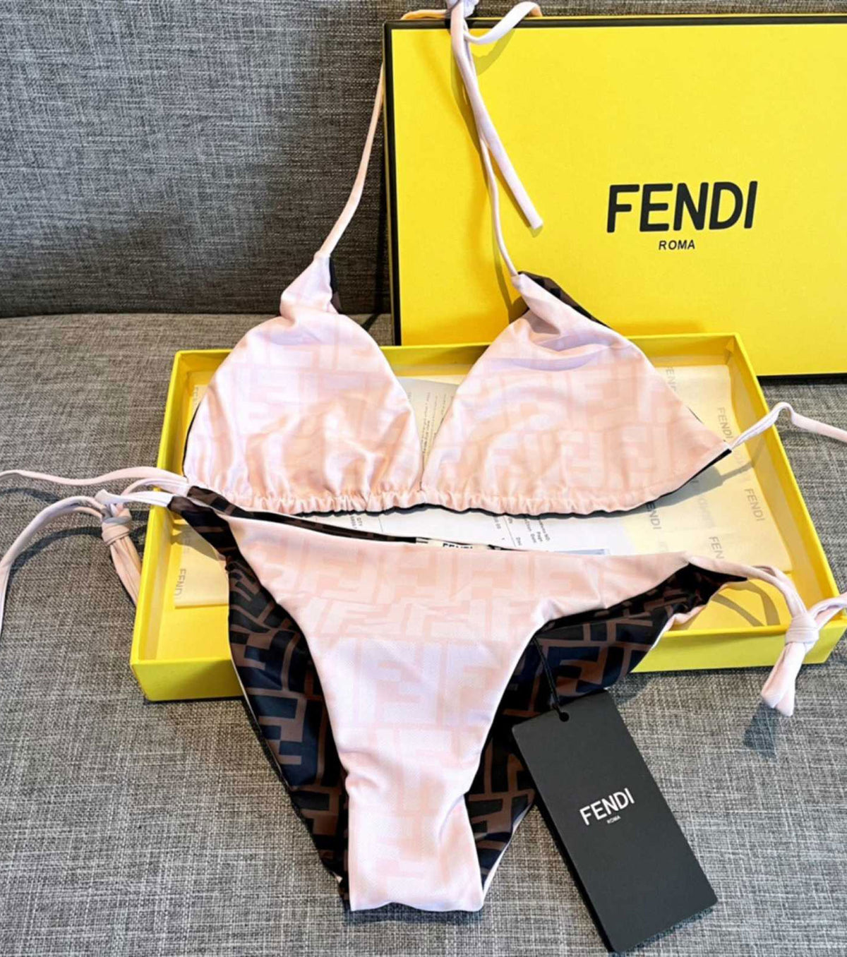 Бански от две части