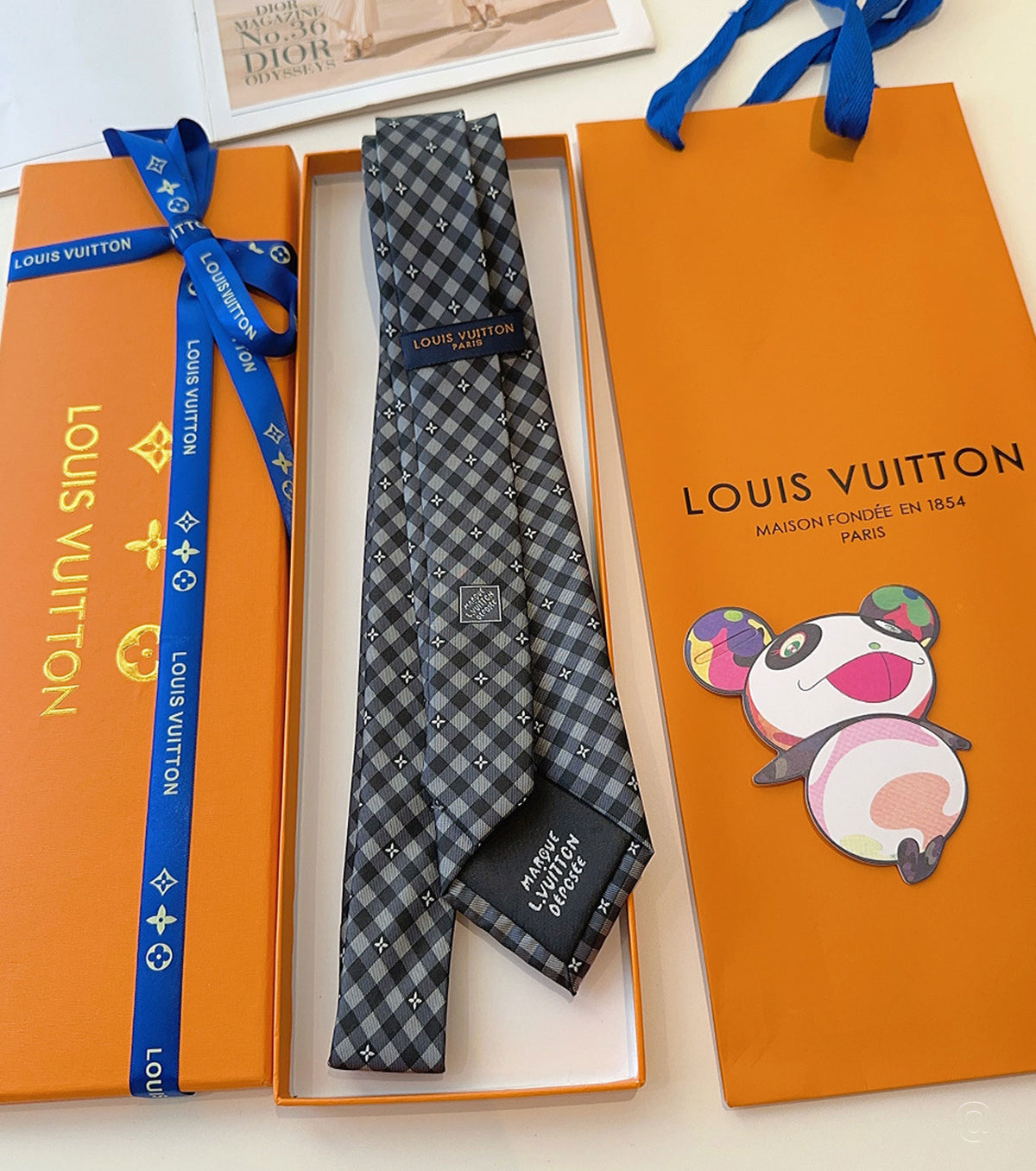 Вратовръзка Flowers Check