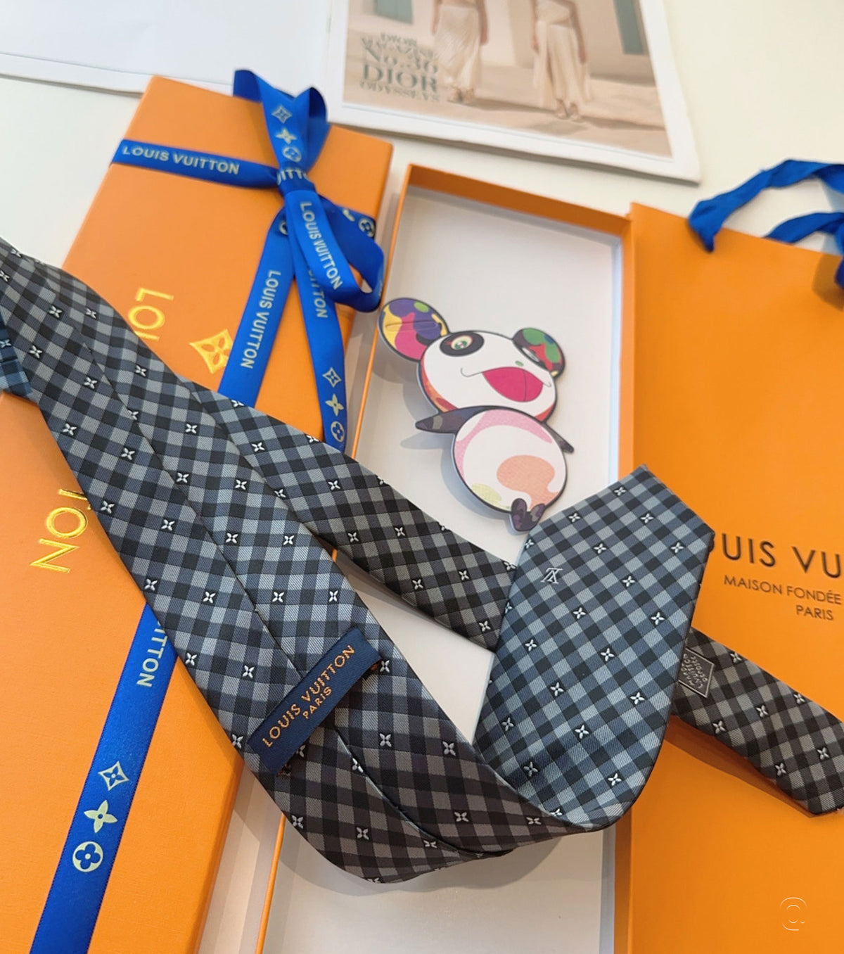 Вратовръзка Flowers Check