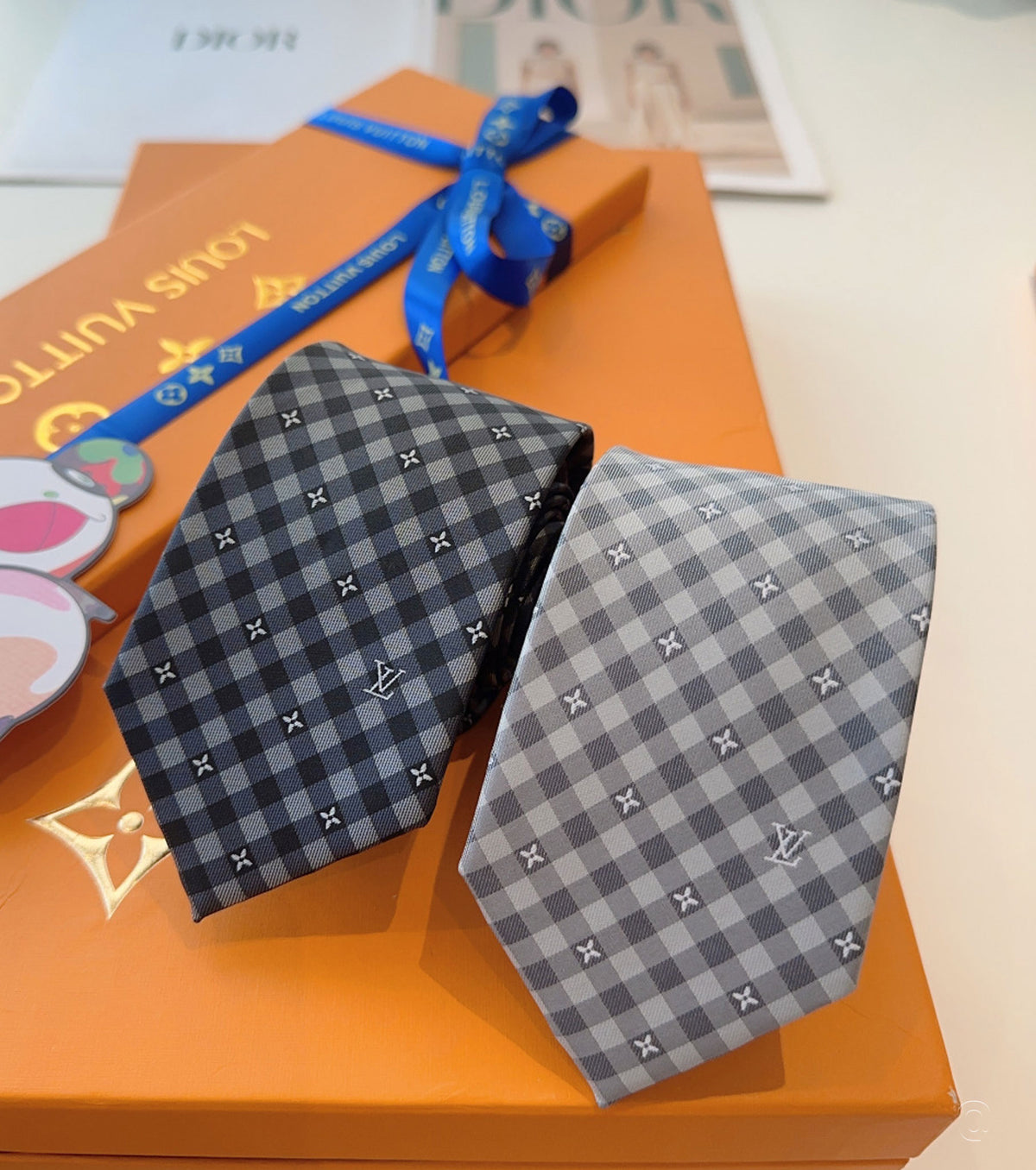 Вратовръзка Flowers Check