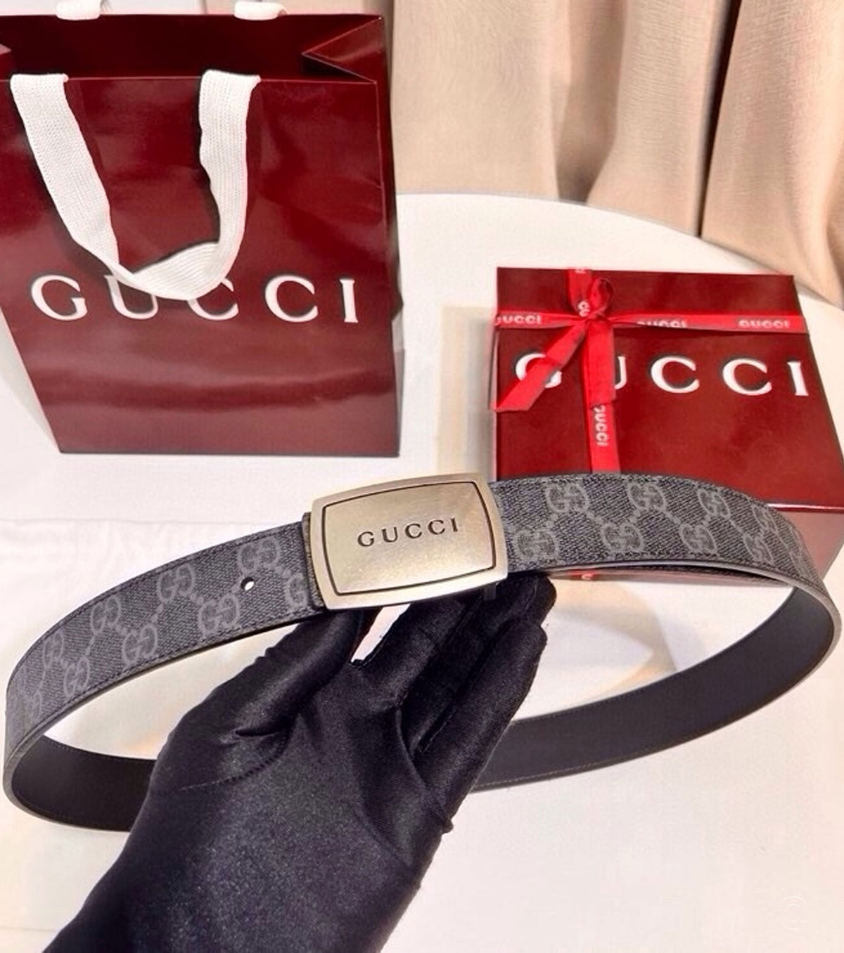 Двулицев колан с паладиева катарама