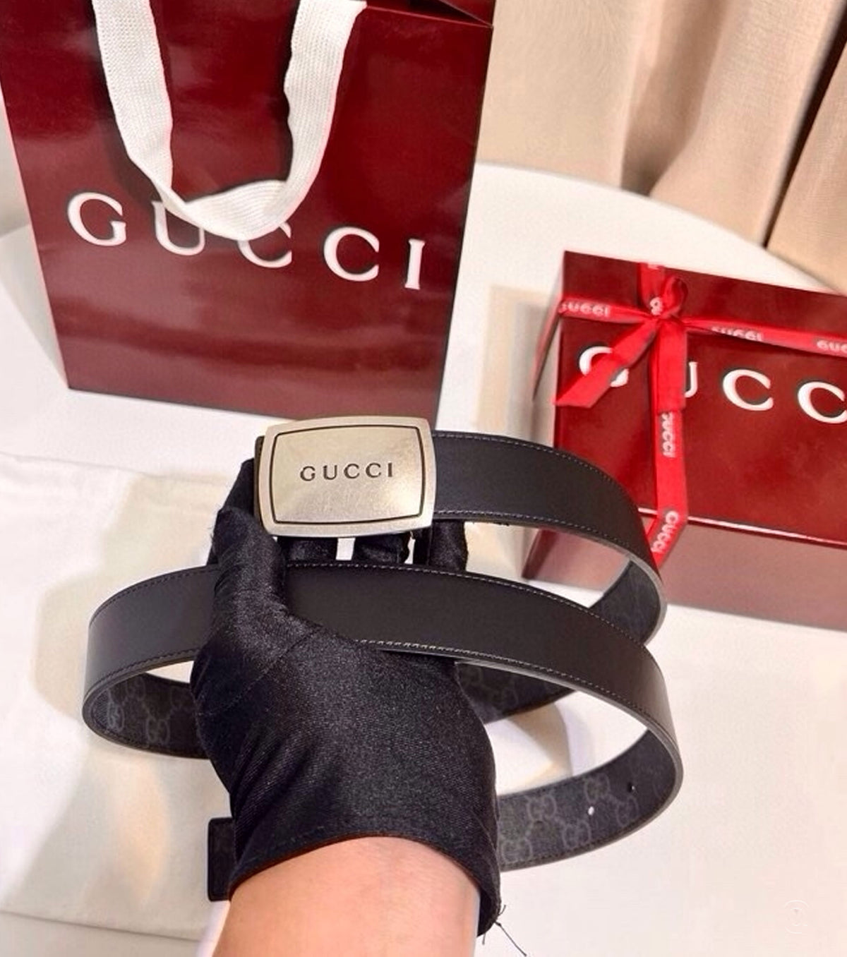 Двулицев колан с паладиева катарама