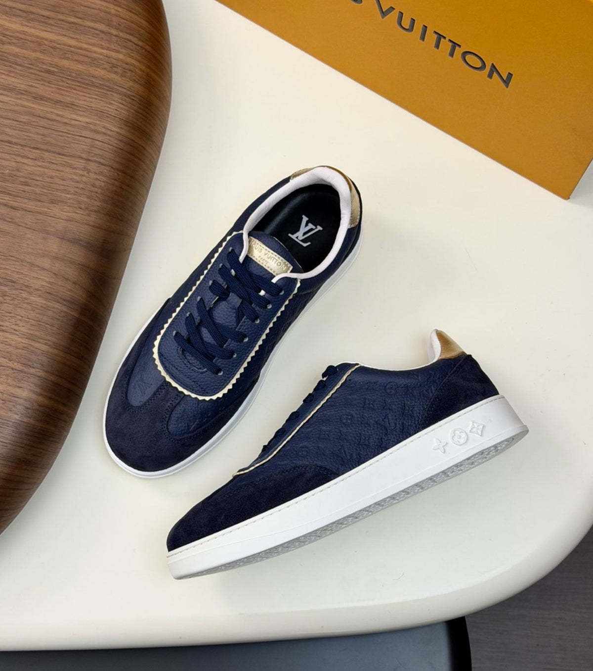 Кожени маратонки