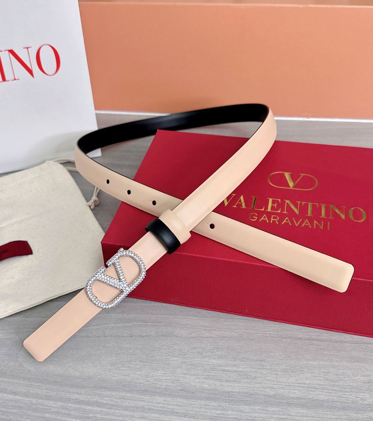 Reversible leather Belt